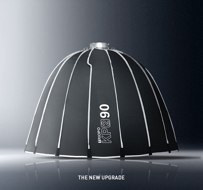 SOFTBOX PARABOLIC THAO TÁC NHANH TRIOPO KP2-90 90cm - không tổ ong  